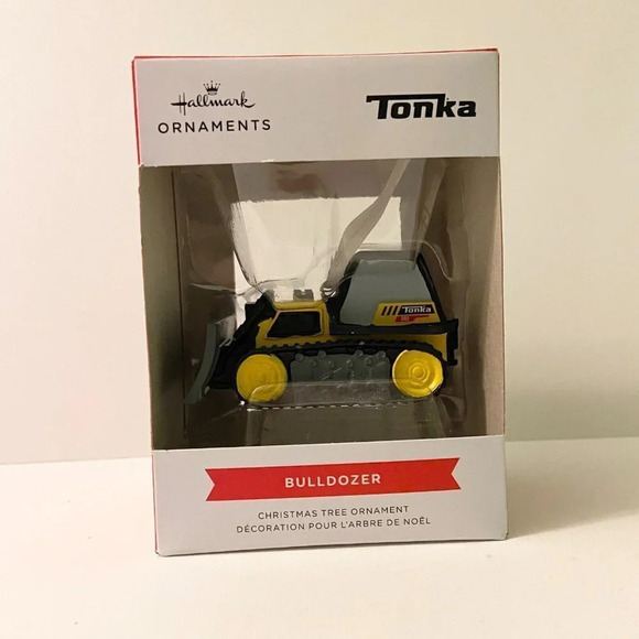 Hallmark Christmas Ornament Tonka Bulldozer Hasbro New - Picture 8 of 8